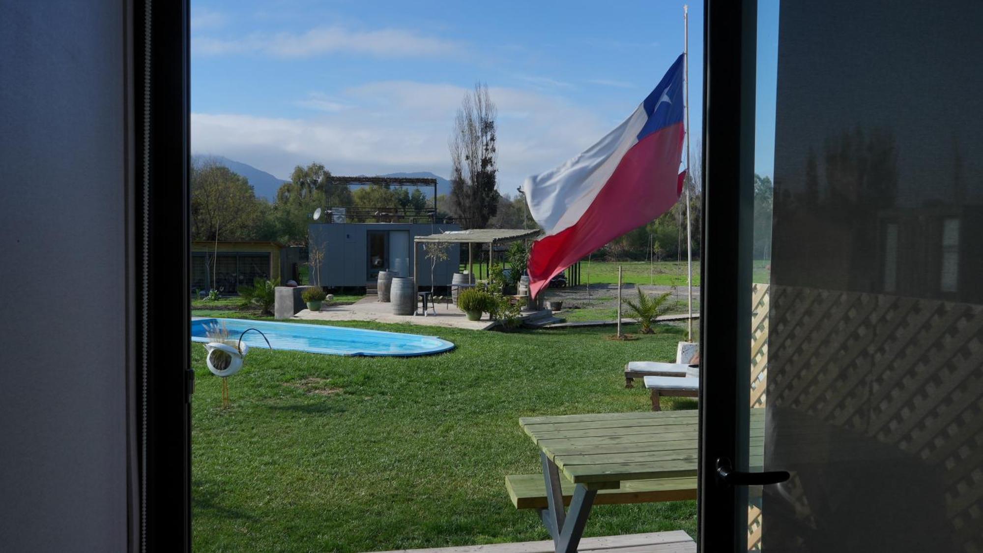 Cabanas Y Padel Tinycolchagua Cl 圣克鲁兹 外观 照片
