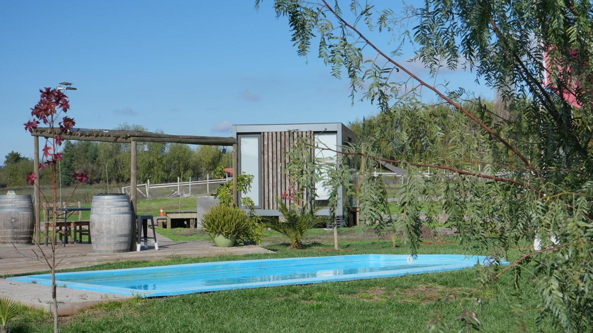 Cabanas Y Padel Tinycolchagua Cl 圣克鲁兹 外观 照片